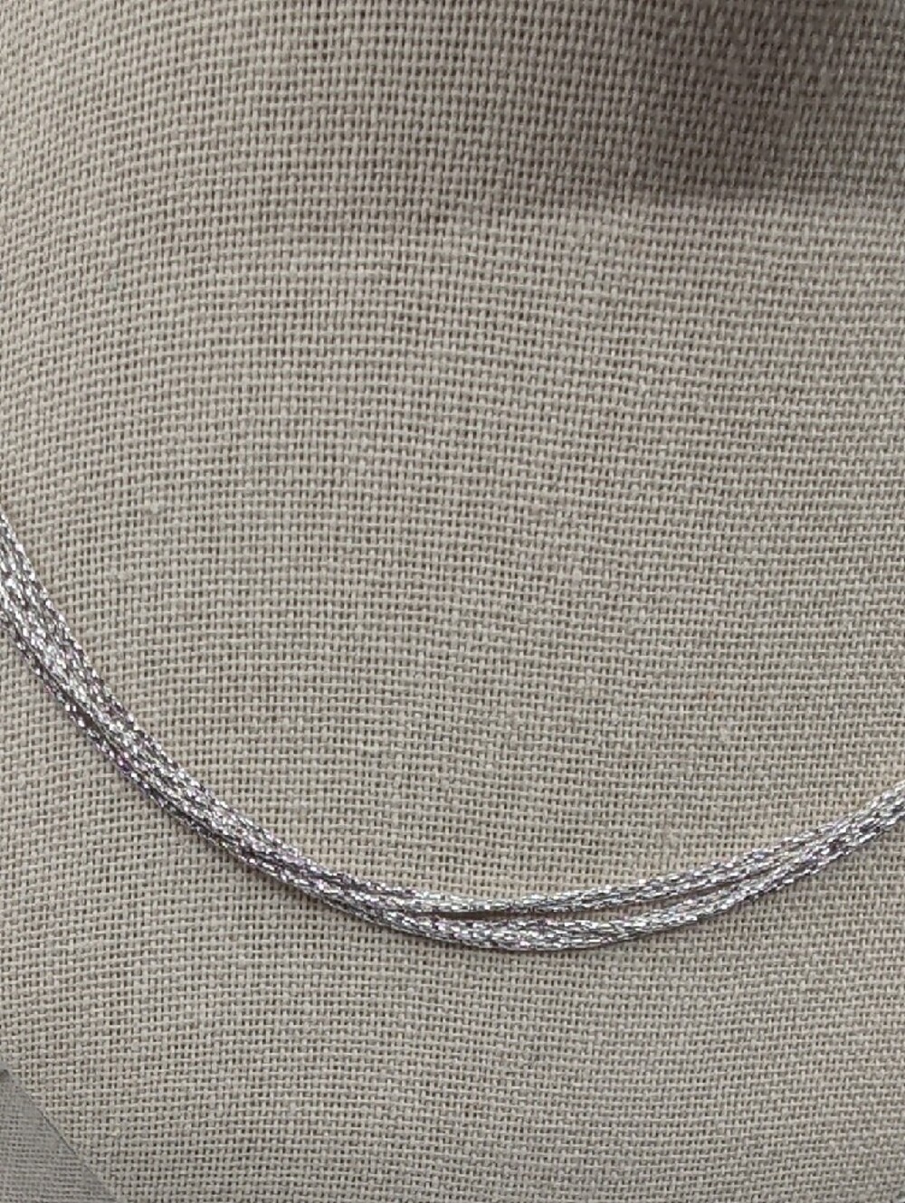 Vintage Milor Italy 925 Sterling Silver 5-Strand Necklace 15-17" Adjustable - Picture 13 of 16